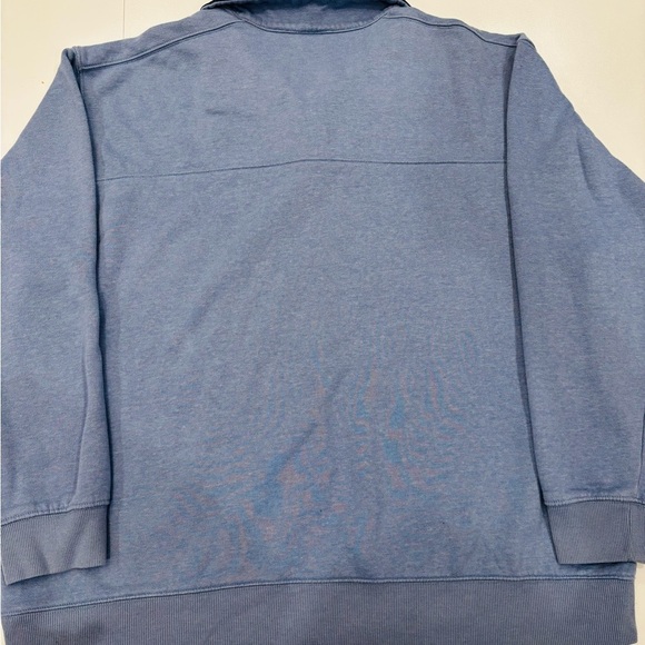 Columbia Blue and Black Quarter-Zip Pullover size XXL - Picture 8 of 9